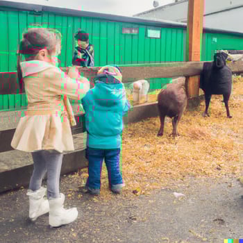 surrey-docks-farm-preschool-children