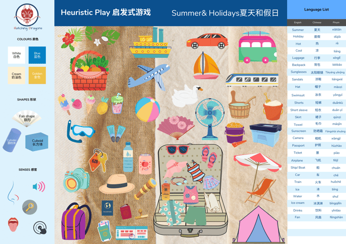 Summer& Holidays-Heuristic Play