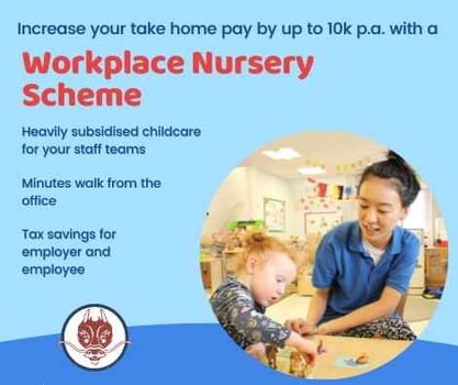 Enjoy benefits Workplace Nursery Scheme