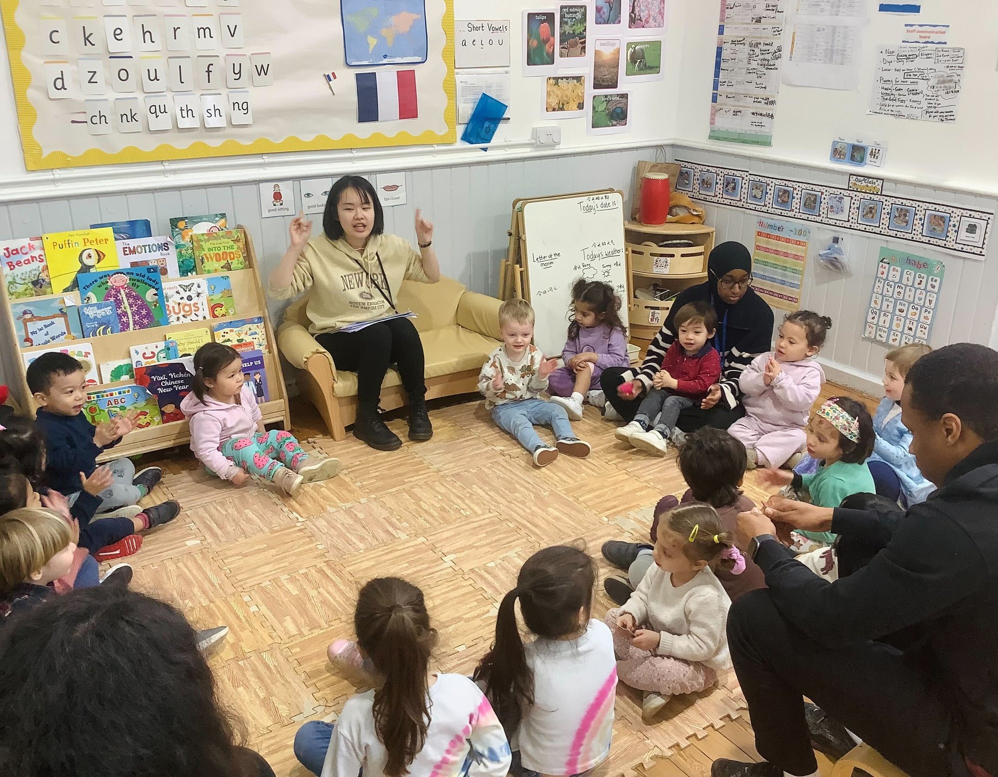 Preschool chinese circle time