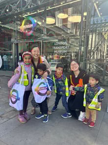 Weekend Bilingual School Central London - Visit to Transport Museum
