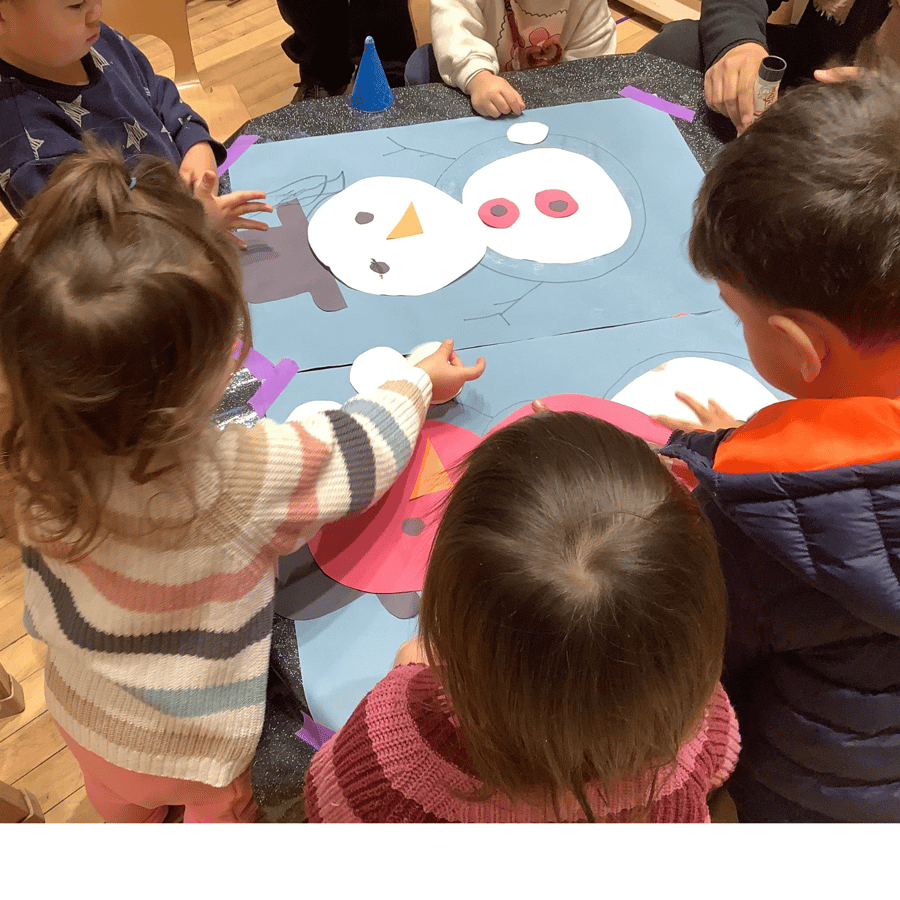 December - snowman - craft