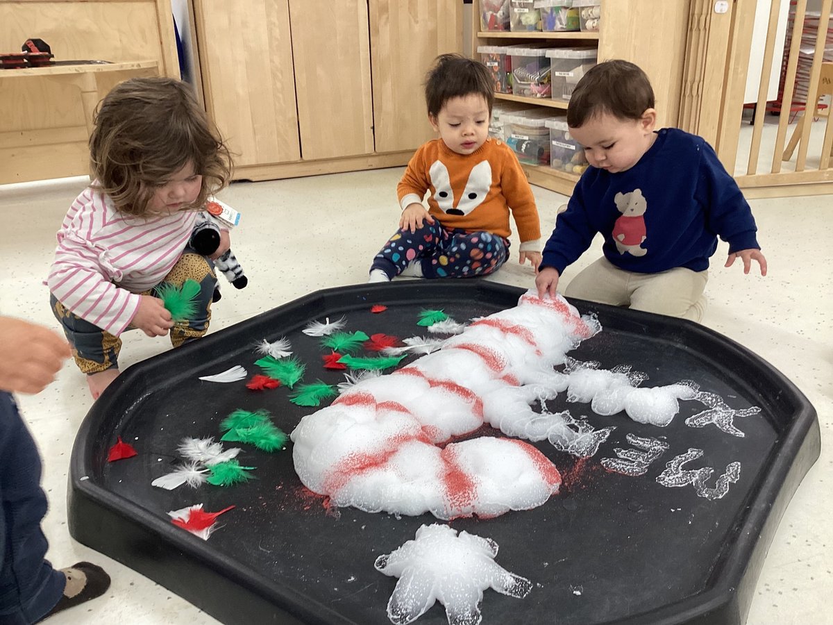 december - candy cane sensory