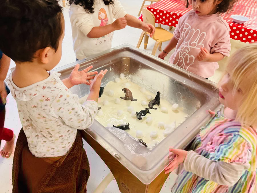 Arctic Activity - small world - shaving foam