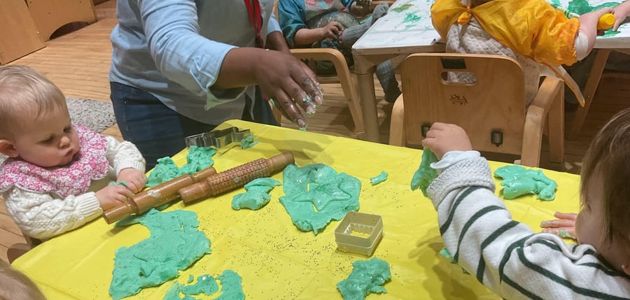 Playdough - babies