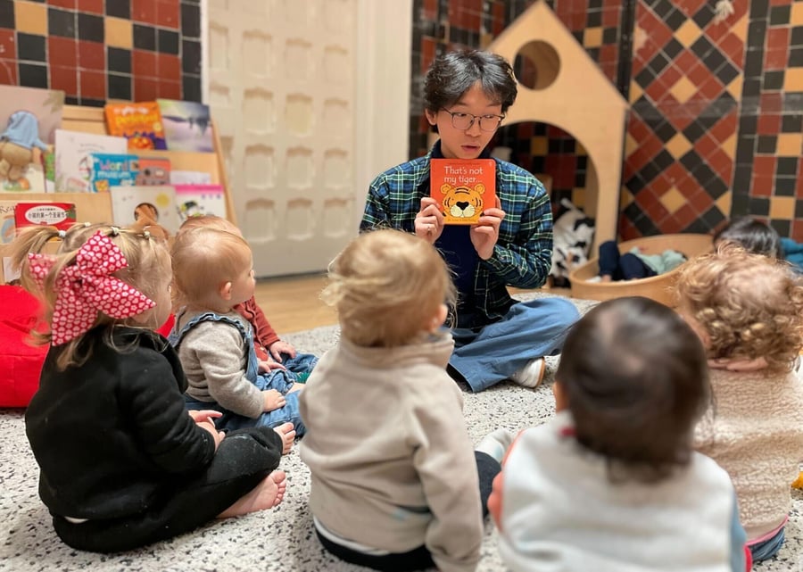 Thats not my tiger book reading