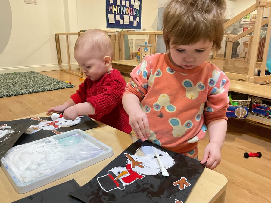 december - snowmen craft