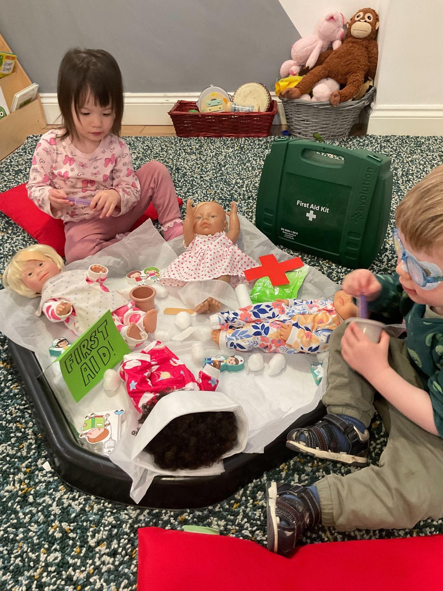 First Aid baby activity