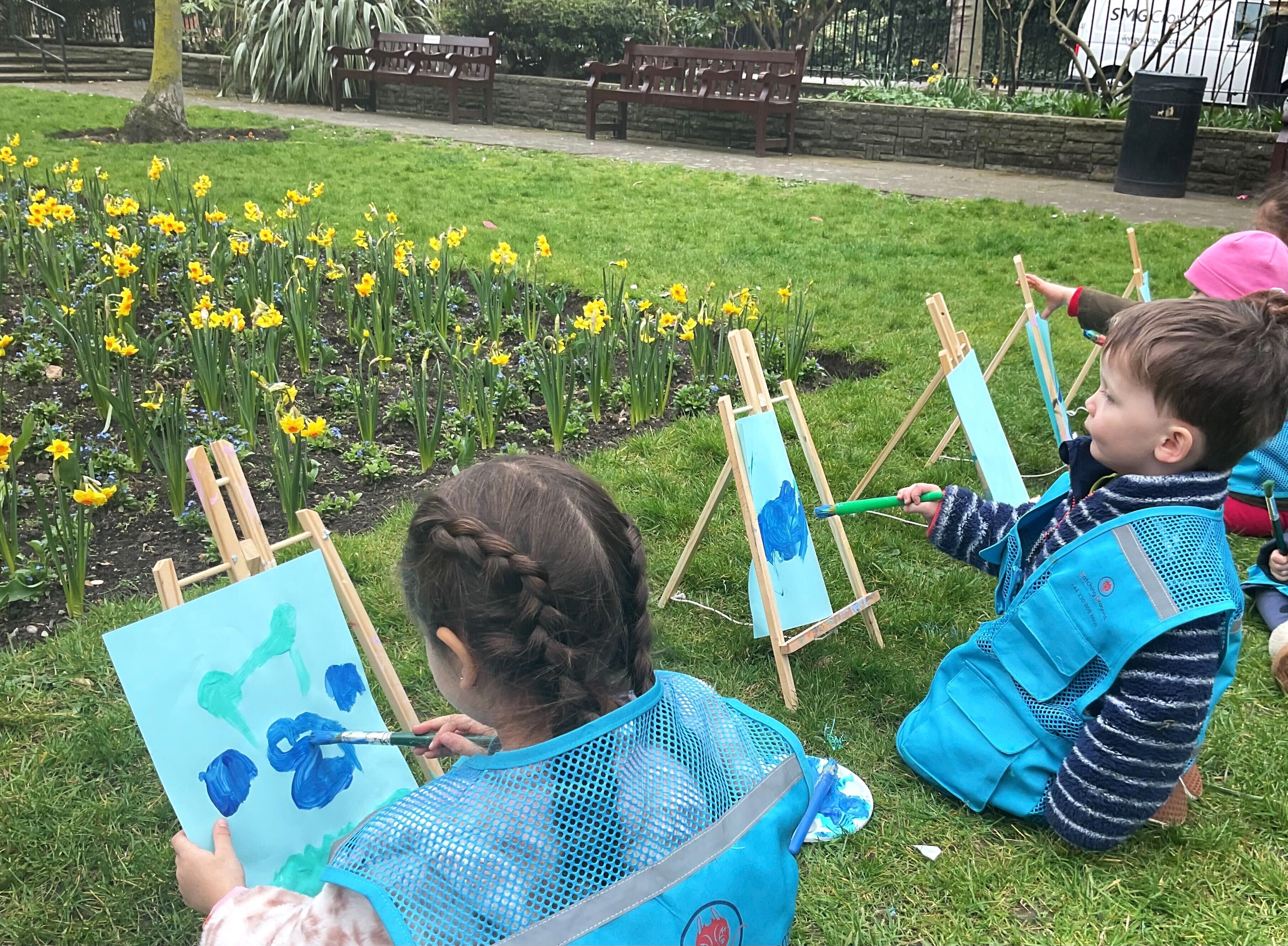 preschool sensory play
